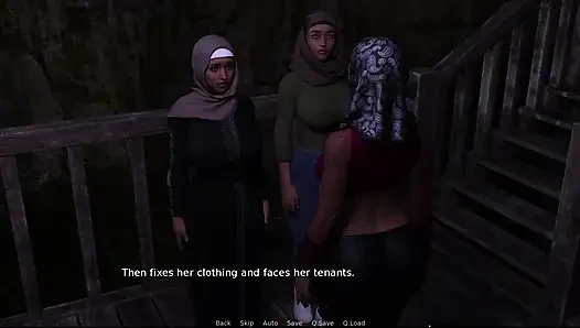 Büyükannelerin evi 149 Riona Fiona ve iki üvey kızıyla seks yaptım