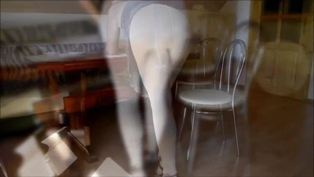 white pantyhose