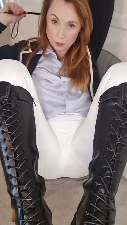 CFNM JOI Boot Fetish Cougar Humiliation and Punishment