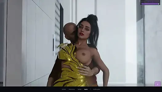 Sofia - sie beobachtet, wie ihre freundin einen dreier nimmt und auf der party von einem alten mann masturbiert wird