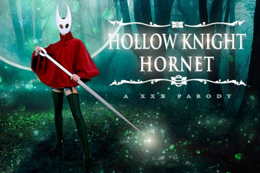 Vrcosplayx грудастая Stacy Cruz в виде Hollow Knight Hornet преследует тебя, чтобы трахнуть тебя, VR порно