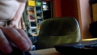 Spritz massives Abspritzen in den Sessel