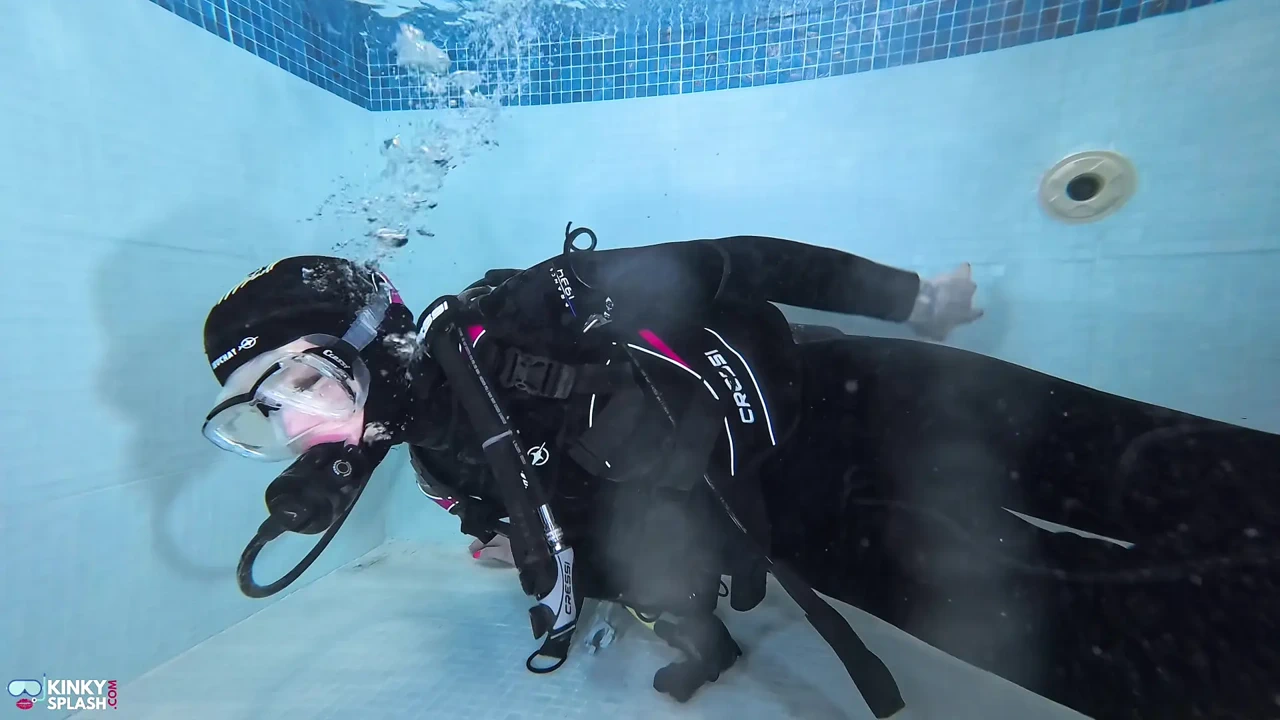 Bubble Tease: Underwater JOI in Full Scuba Gear