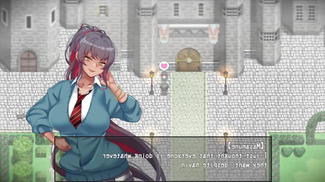 Amelie valt keer op keer om Een eindeloze week in Magic Academy hentai game seks anaal pijpbeurt cosplay grote tieten bdsm ntr