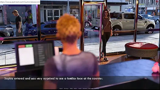 AWAM - Zac half Sophia beim gebräunungssalon