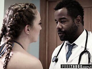 PURE TABOO Maddy O'Reilly Exploited into BBC Anal at Doctors