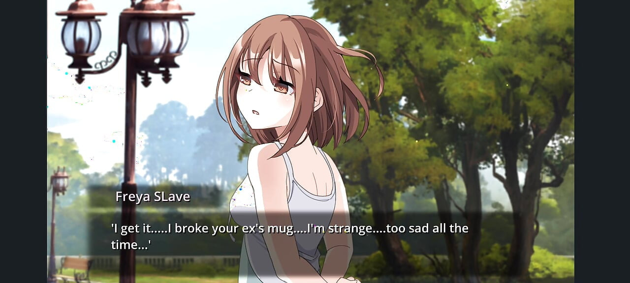 Ensemble à nouveau BDSM, épisode 2 - Freya Slave, pipe dans la forêt et fessée avec des palmiers