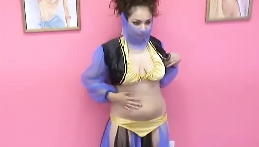 An Exotic Slut with Nipple Piercings and Luscious Tits Fingers Her Tight Pussy
