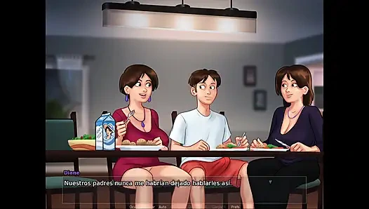 Üvey annemin yatağına giriyorum ve sonunda sevişiyoruz - yaz mevsimi efsanesi