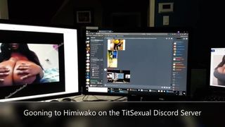 Titsexual gooning session 45 - himiwako on discord