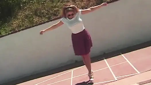 Heiße Pool-Beichten