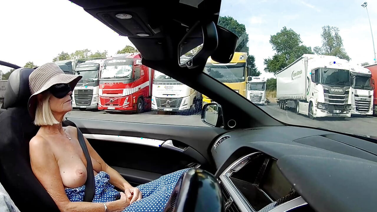 Titty Tuesday Blindfold Truck Stop Fun