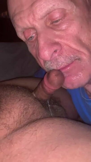 Cockboy sucks latino dick balls deep and eats cum