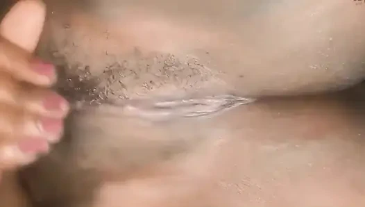 Playing with Her Pussy