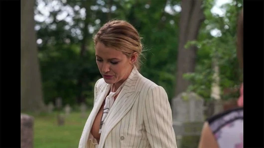 Blake Lively Nip Slip in A Simple Favor On ScandalPlanet.Com