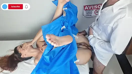 Fake Doctor Fucks Patient During Exam!