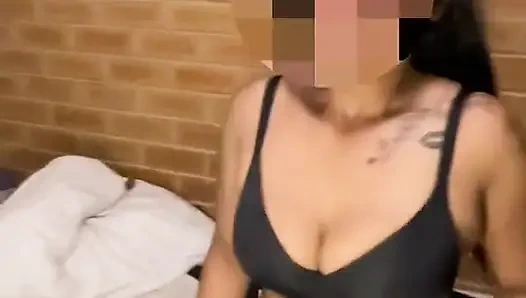 Horny Girl Undressing Infront of Her Boyfriend