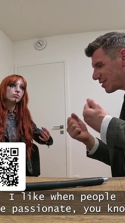 LOAN4K. Big titty goth nympho feels too horny | Clip 1