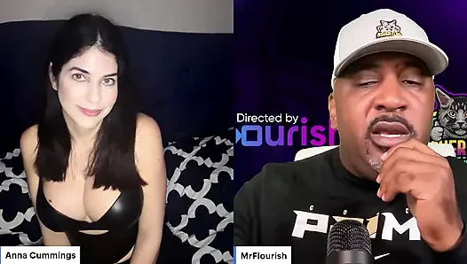 Mrflourish подкаст Утро после с приглашенной взрослой звездой Анна Каммингс