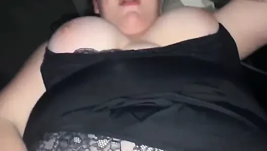 YoungEnglishBBW Sucking BBC Nata4sex outdoor ass to pussy screaming orgasm