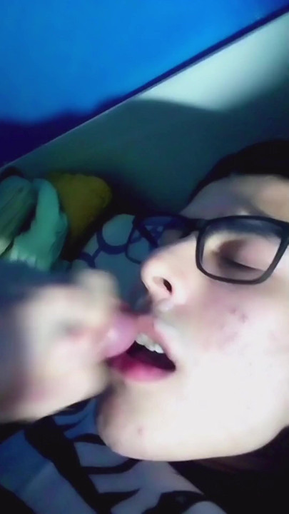 selfsuck and cum twice in mouth | Clip 3