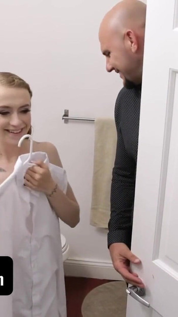 Iconic moment from "Sexy Teen Kristy May Screams In Delight Like A Wild Skeeter As She Gets Her Tight Cooch Pounded -"