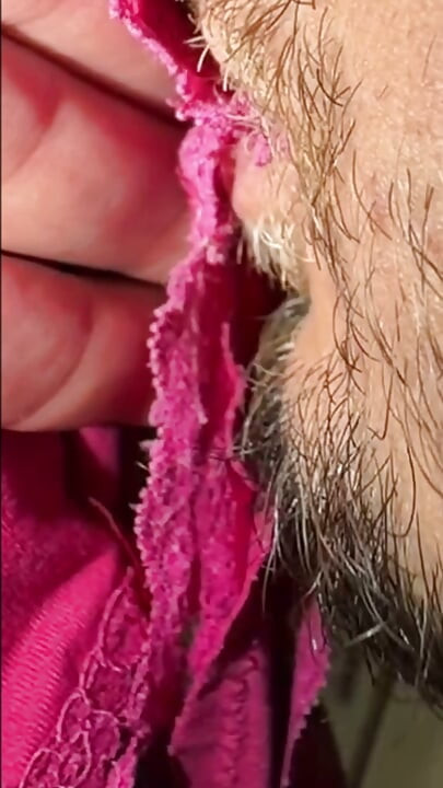 REWARDED with her wet panties. Wife gave me the panties she wear after masturbating super wet
