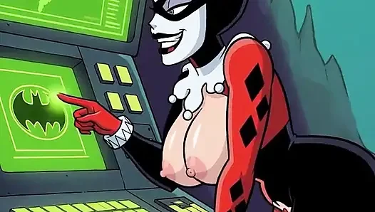 Enge kahle arsch-muschi harley Quinn neckt