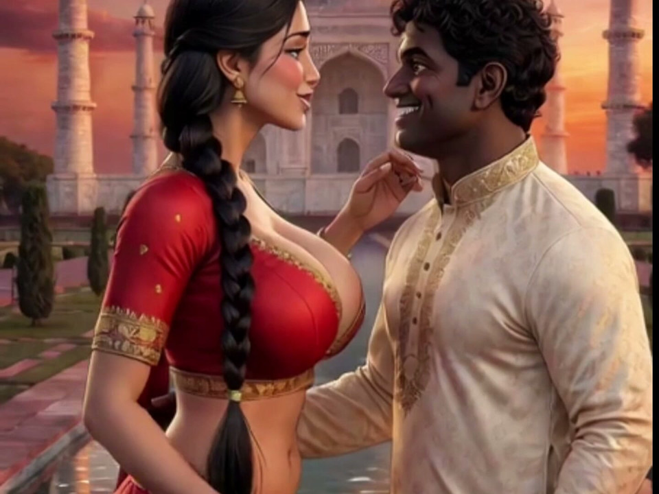 Bhabhi devar hot romance AI Vild romantisk scene