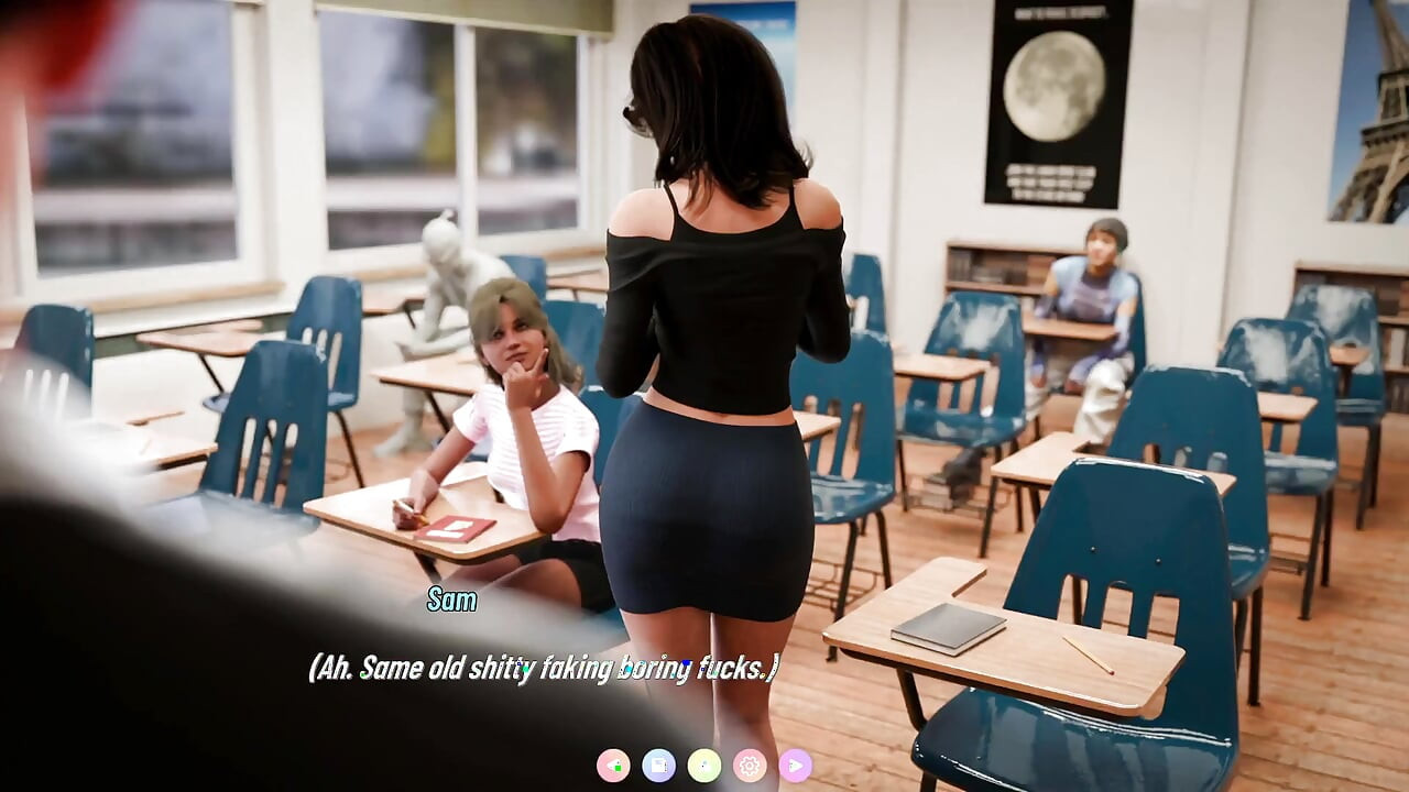 Awam MILF Capitolul nou: viata secreta a profesorului fierbinte Sophia - partea 1