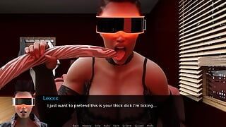 Sex bot (llamamann) - parte 7 - due infermiere fantasy e cam girl si masturbano di loveSkySan69