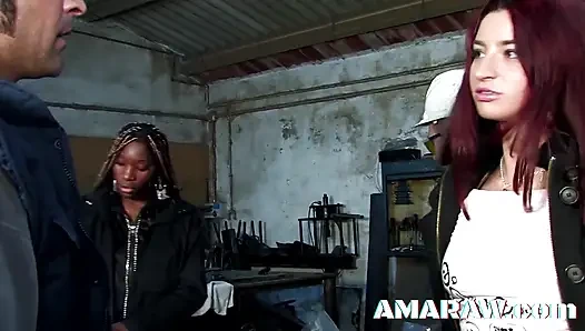 Групповой анальный секс с Ambera X и Nalya делает этот секс вчетвером слишком пикантным