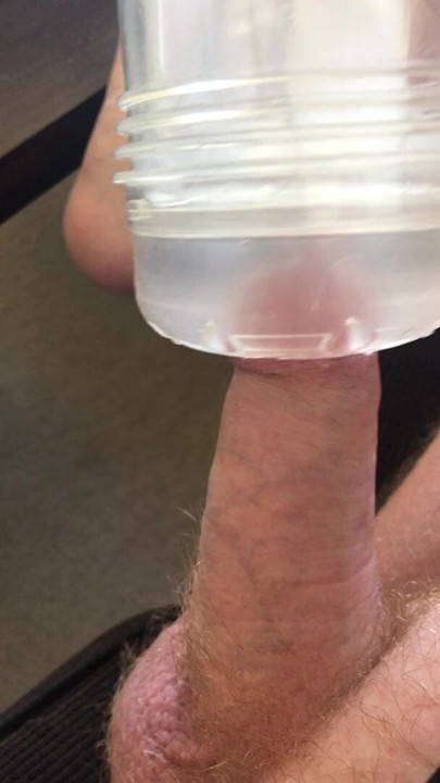 Flashlight wank - quickie