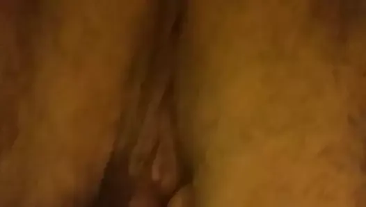 BBW masturbating close up