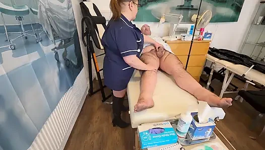 Part 1: Mr Hughes goes to see Cockologist Matron Satana to help his tiny penis!