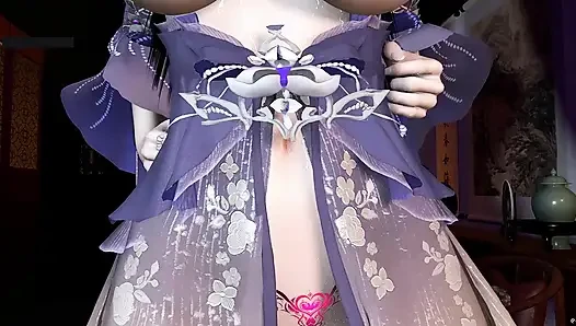 Curvy Temptress of the Animated Realm- 3D Animation Hentai