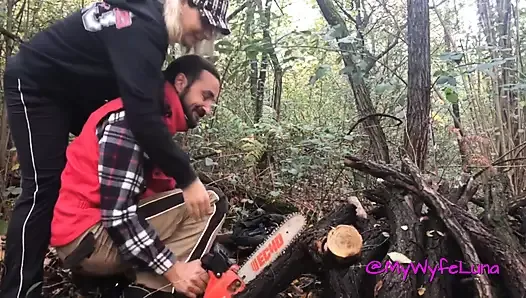 Milf buggered by the lumberjack for good