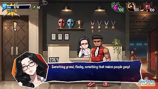 Ep2: femboy futa mania - tanding ulang dengan mintwhip setelah latihan 35 hari