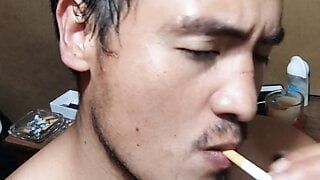 Fumar masculino endulzado