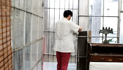 My Nurse Comes to Shower Me and Things Get Hot