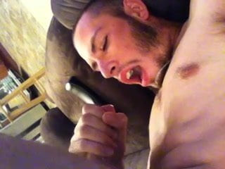 Cumming into my own mouth.