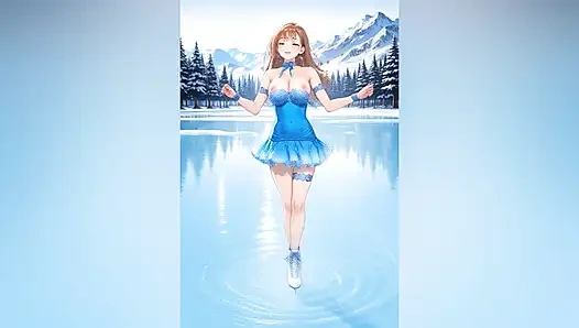 Açık havada göğüsler amcık gösterisi