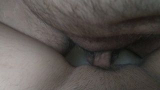 Rubbing my cock against stepmother’s hairy pussy! - MilkyMari