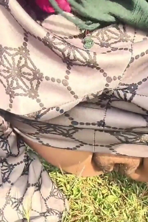 Indian Village Aunty Shows Her Pussy and Boobs Outdoor and Fucked by Her Nephew