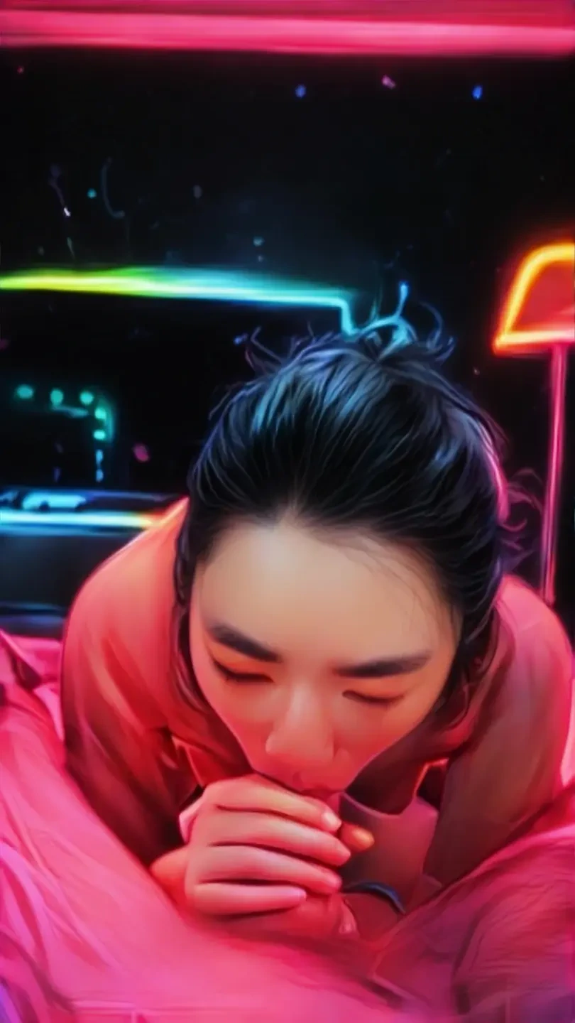 Real Life Anime GF Sucks BWC - POV Blowjob with Oral Creampie