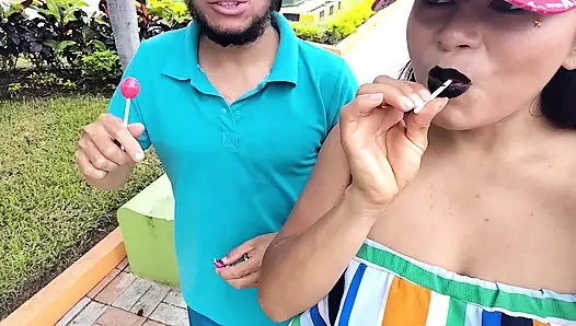 Park Encounter Leads to Passionate Home Date: Busty Latina Fucks Mature Stranger on a Chair