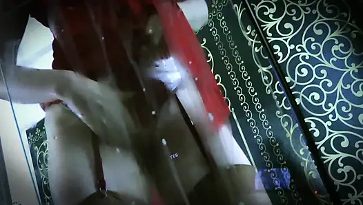 Feeding my cum slut hubby on Valentine 's day