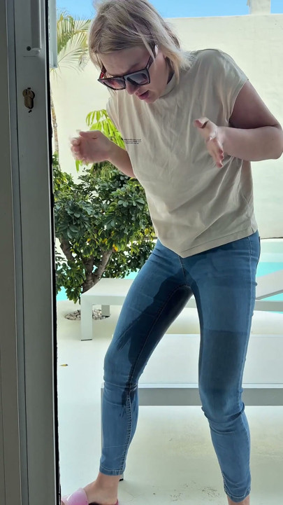 Locked on the Balcony I Pissed Myself Into My Jeans