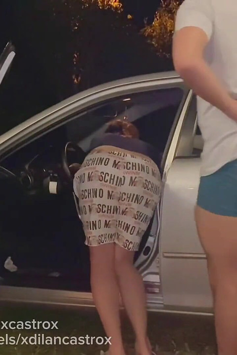 Cruising Straight Guy Fucks Me Bareback in on the Road and Cums Inside Creampie