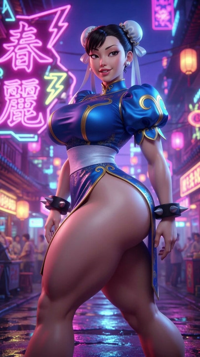 Chun Li's rich ass